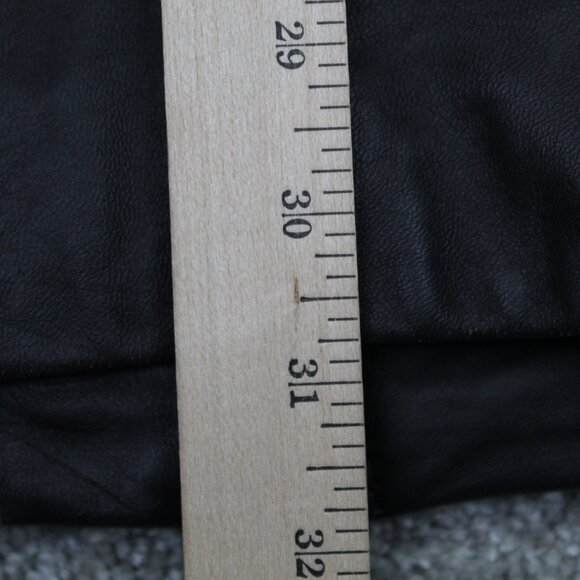 Centigrade Leather Jacket Mens Medium Brown Full Zip Polyester Lined Coat - Picture 13 of 13